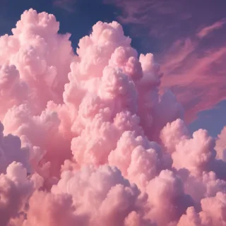 pink cloud wallpaper