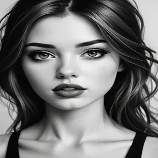 drawings black and white