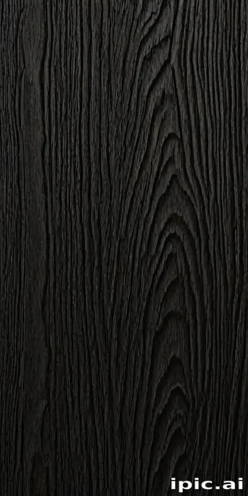 wood texture black