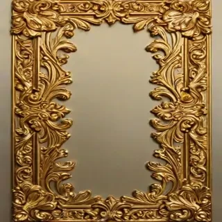 golden border