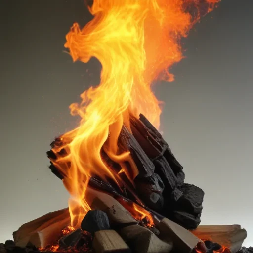 fire clear background
