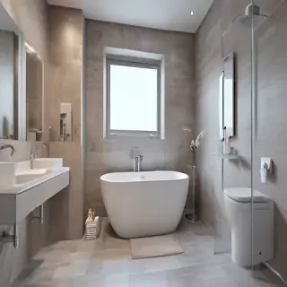 bathroom background