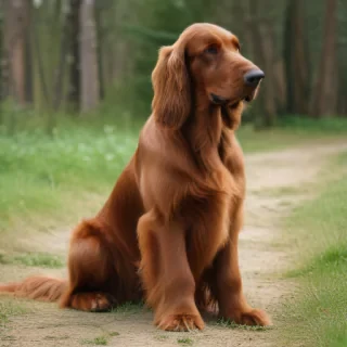 irish setter dog breed