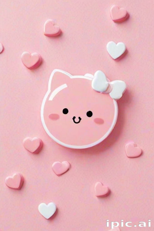 cute aesthetic pink wallpaper