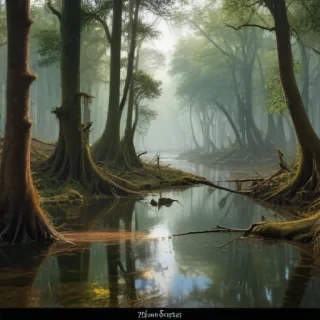 swamp background