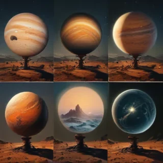 aesthetic planets