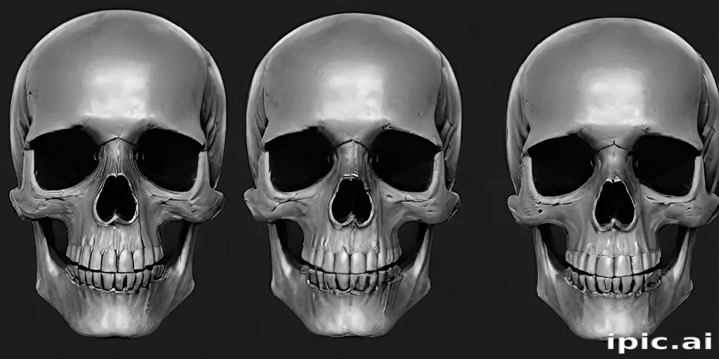 transparent skull png