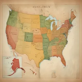america map