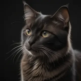 cat black png
