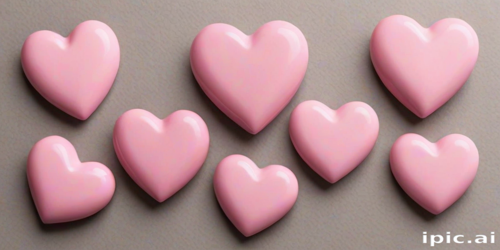 pink hearts png