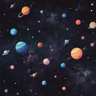 space background phone