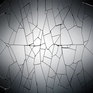 broken glass background
