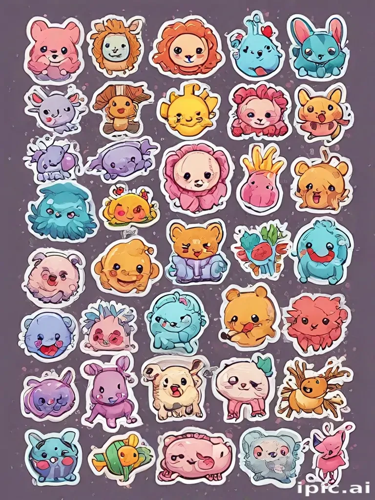 stickers clipart
