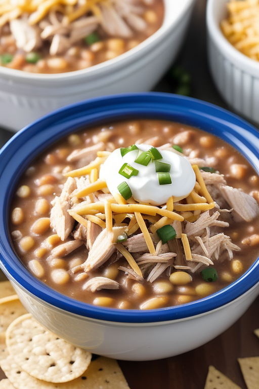 slow cooker cream cheese crack chicken chili