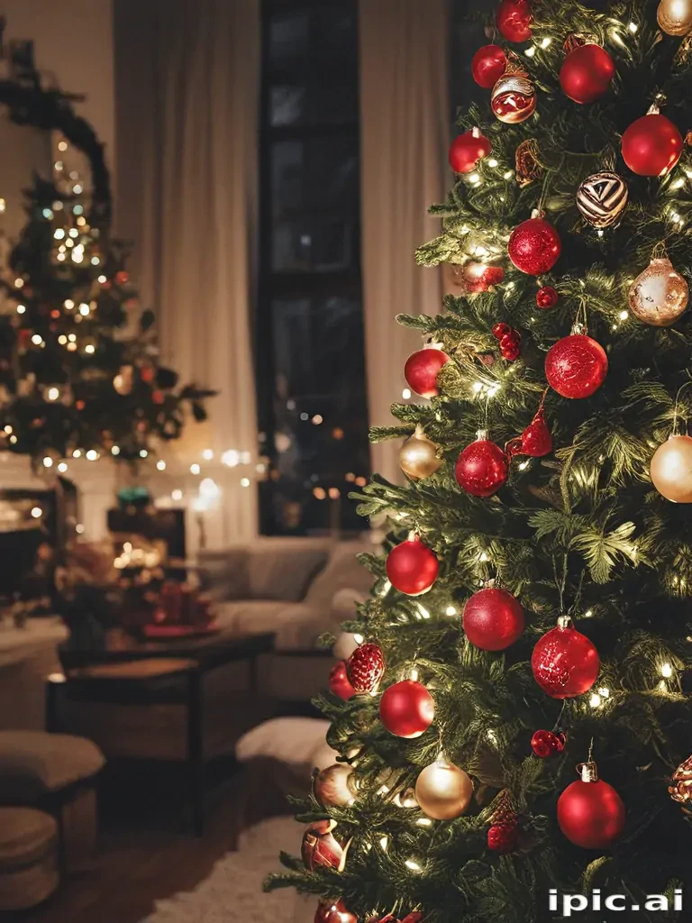 aesthetic christmas background
