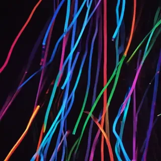 neon colored backgrounds