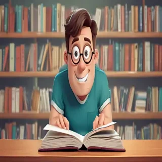 book cartoon image
