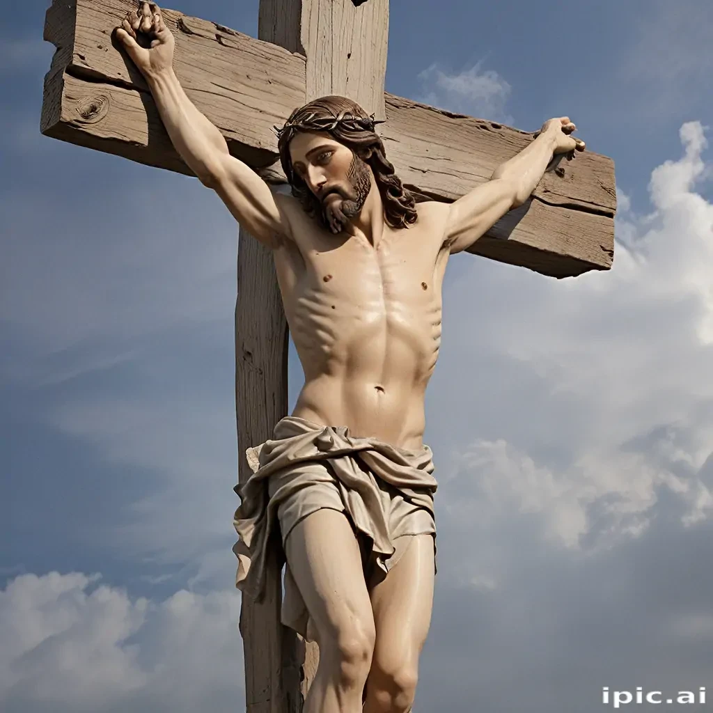 pics of jesus on the cross