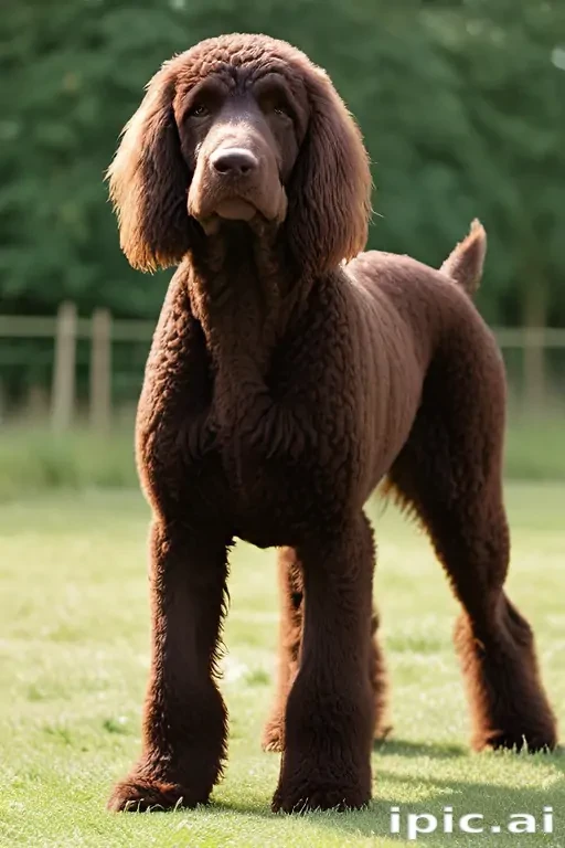 irish water spaniel