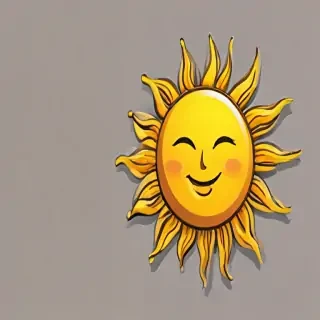 cartoon sun png