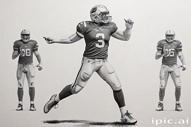 football drawing