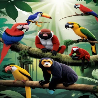 rainforest animals