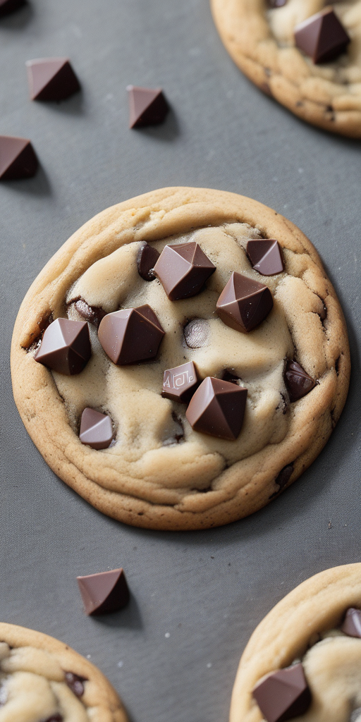 chocolate chip cookie for one