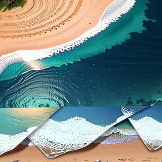 ios beach wallpaper