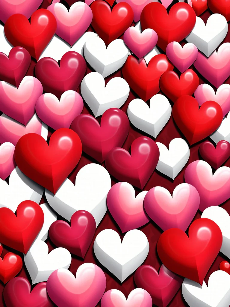hearts background