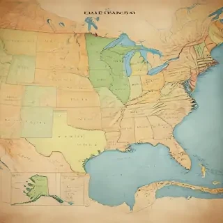 united states map