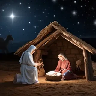 free nativity scene background images