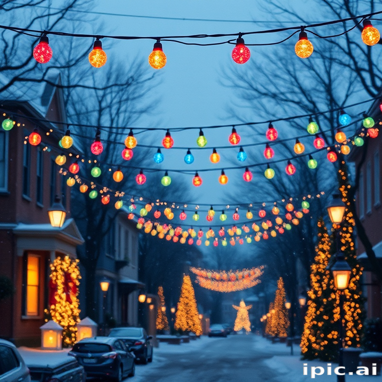 xmas lights png
