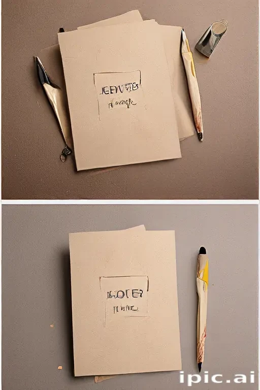 greeting card mockup