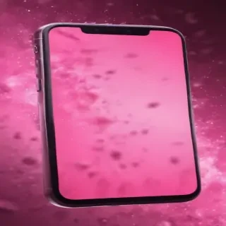 pink phone background