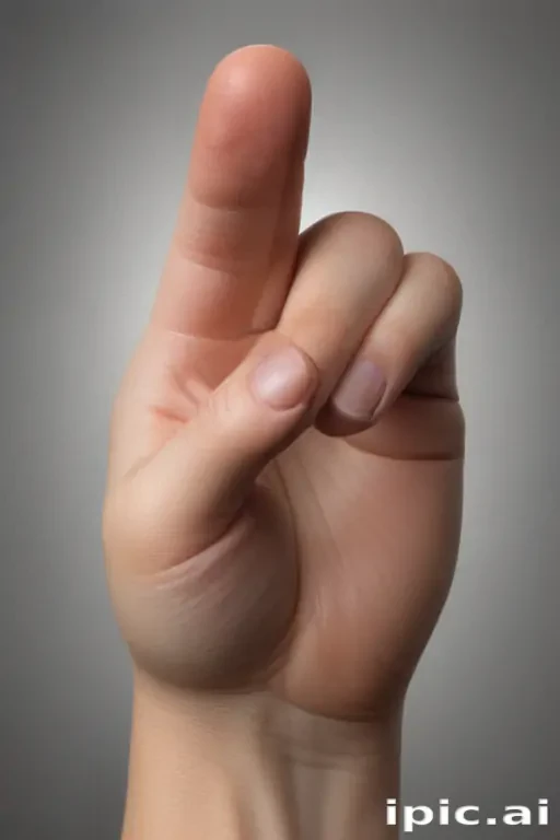 finger point png
