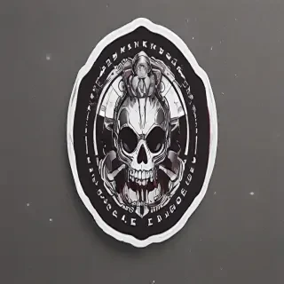 sticker mockup