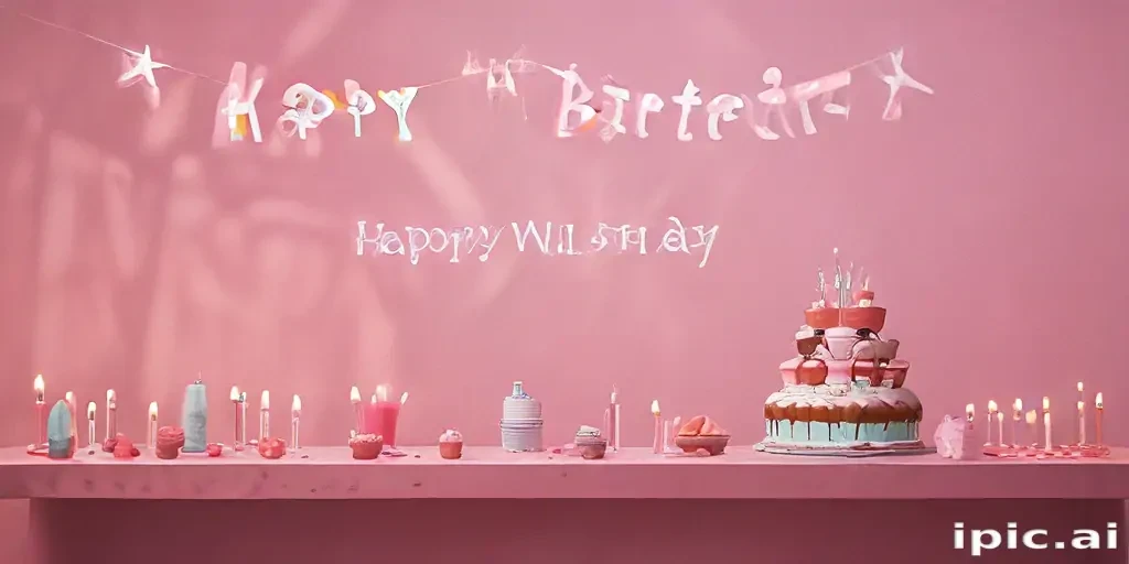 aesthetic birthday wallpaper