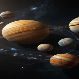 solar system png