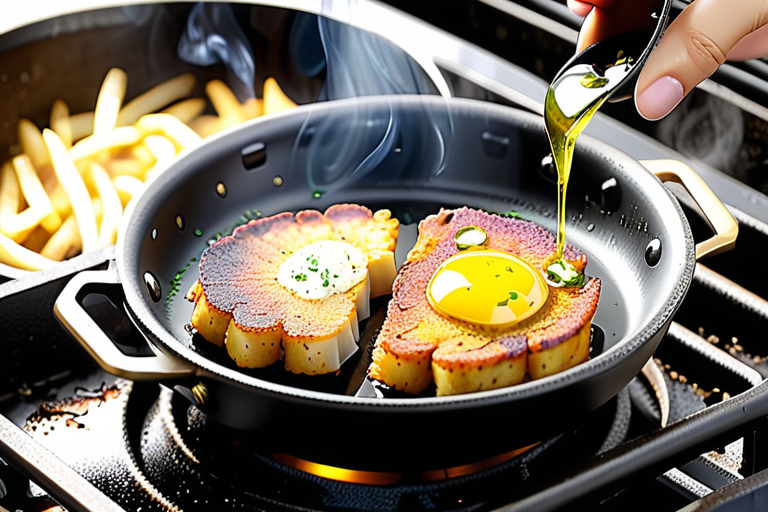 miracle of the oil pan fried dish