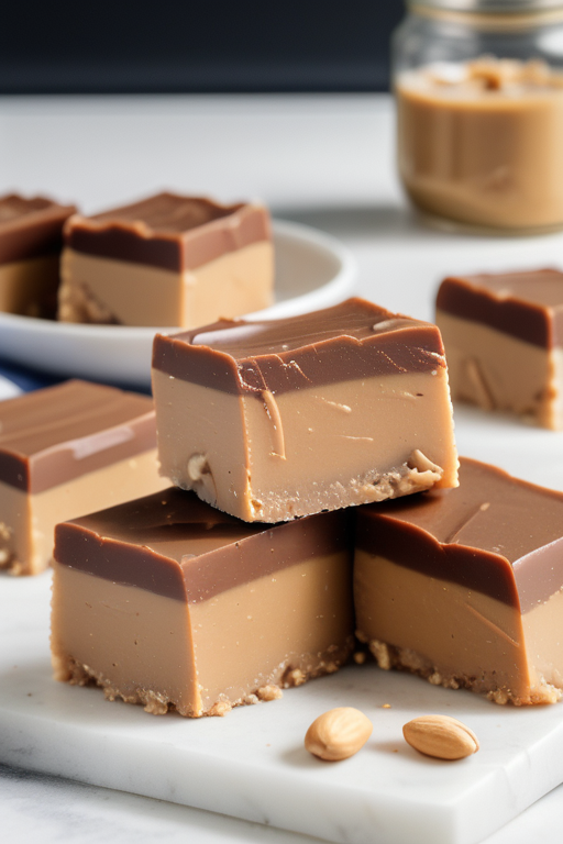 peanut butter fudge with condensed milk