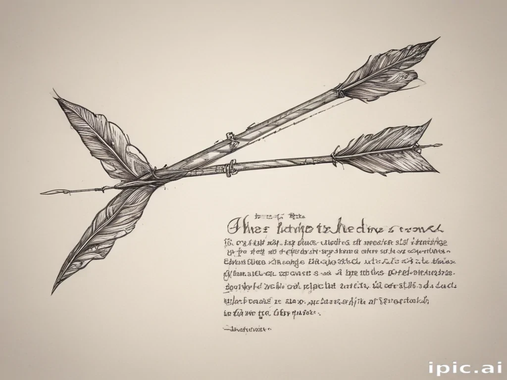 hand drawn arrow