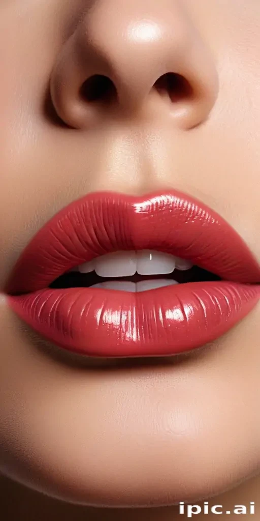 glossy lips png