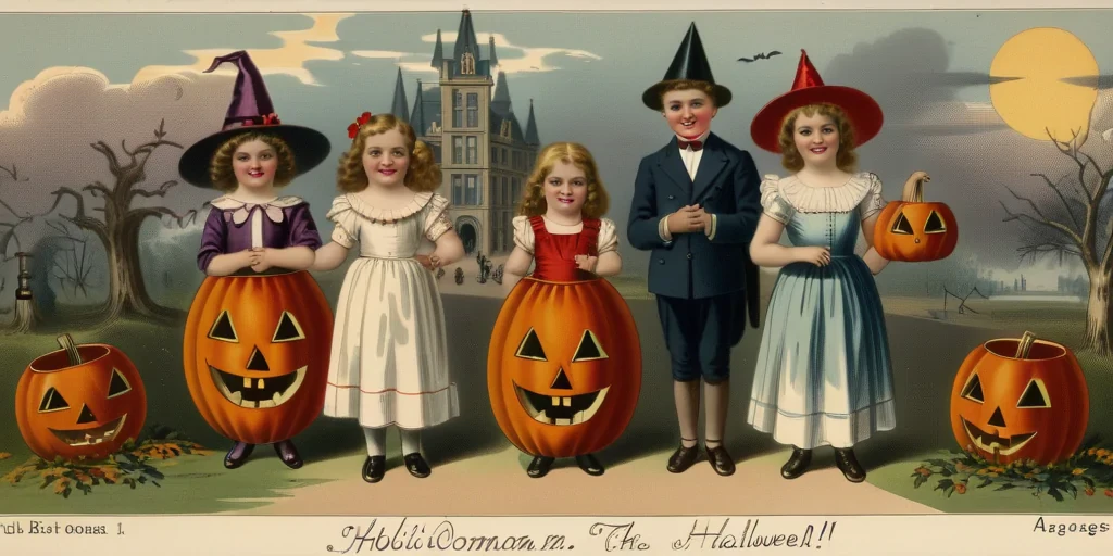 public domain images halloween