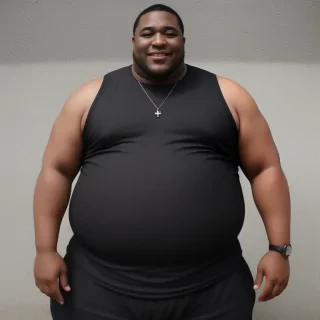fat black men