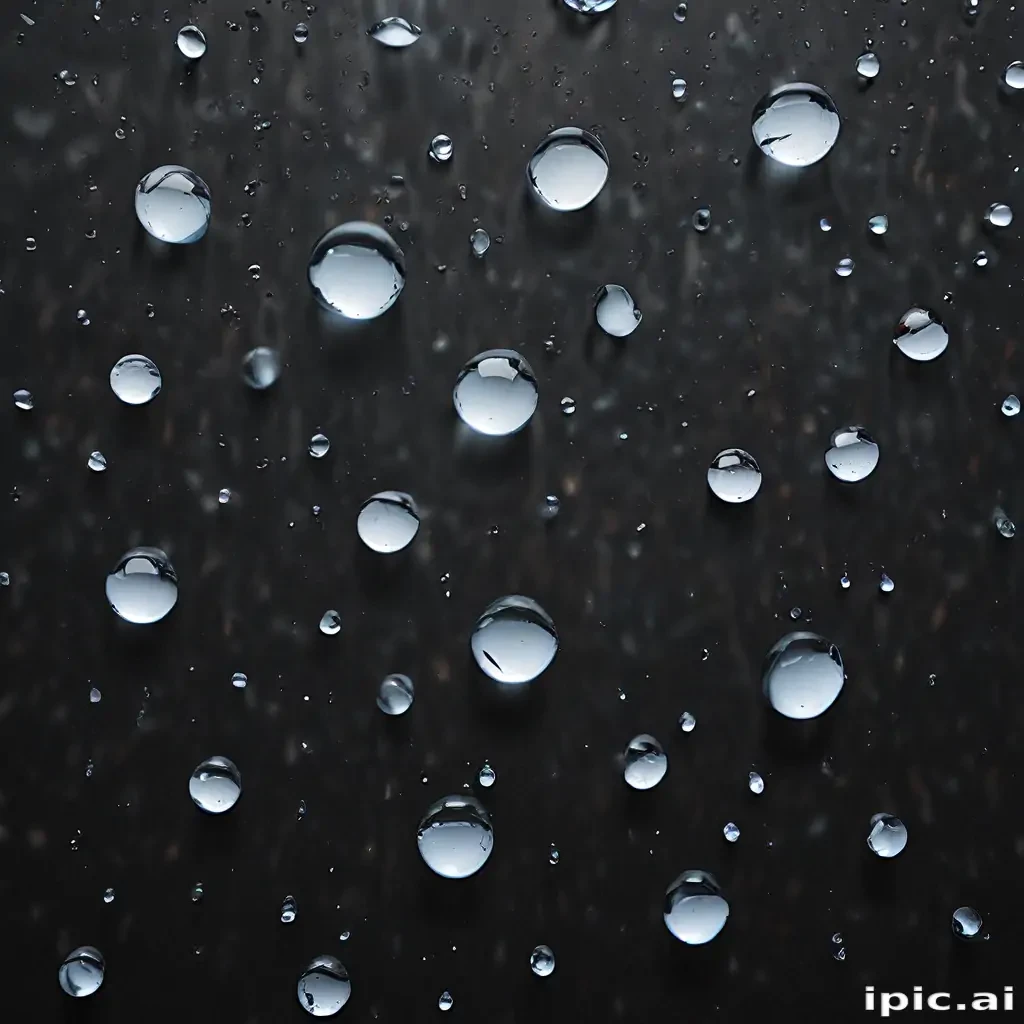 water droplets png transparent