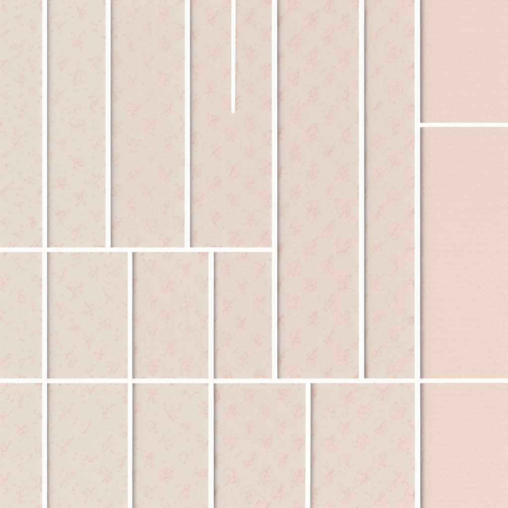 Abstract Arrangement of Light Textured Panels with Subtle Patterns and ...