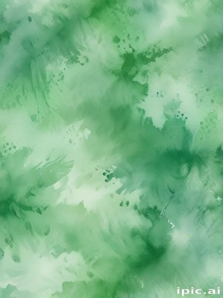 watercolor green background