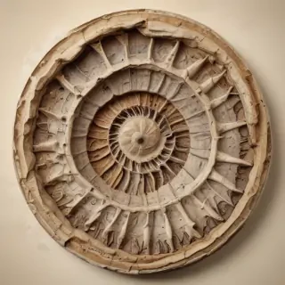 fossil drawing