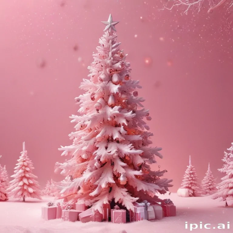 pink christmas aesthetic wallpaper