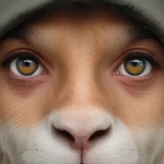 goat eyes